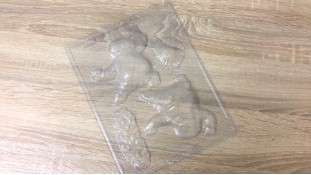 Молд для шоколаду та мастики Панда