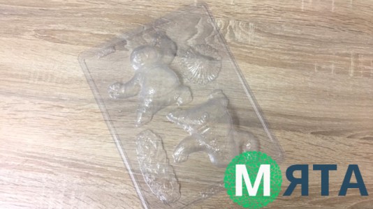 Молд для шоколаду та мастики Панда