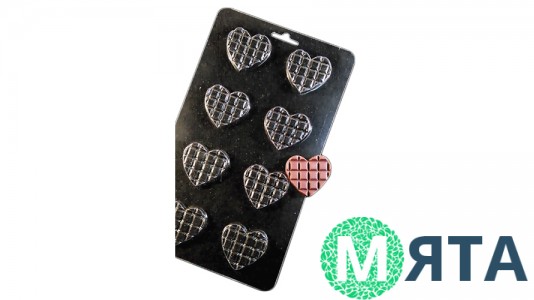 Форма для шоколаду та мастики Шоколадне серце