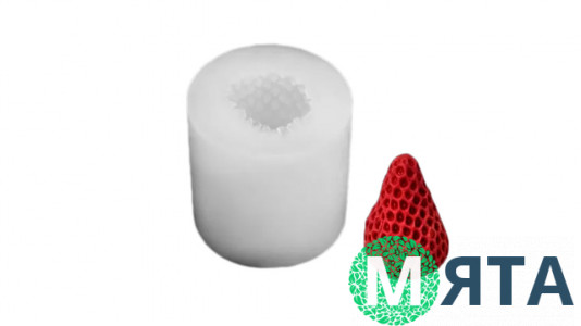 Молд Полуниця 3d