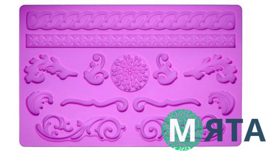 Планшетний молд Вензеля, Косичка