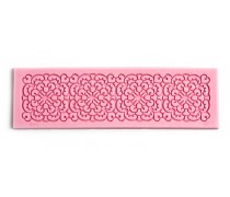 Міні килимок силіконовий для айсингу та мастики прямокутник Ажур