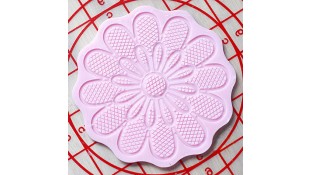 Міні килимок силіконовий для айсингу та мастики Ромашка подвійна