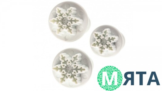 Плунжери для мастики Сніжинки-міні