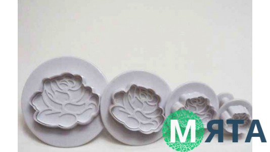 Плунжери для мастики Троянди