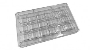 Полікарбонатна форма Кубики, 18 шт