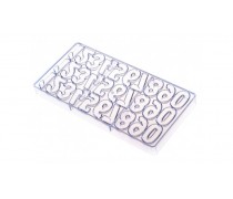 Полікарбонатна форма для цукерок Цифри