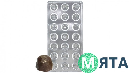 Полікарбонатна форма для цукерок Дорогоцінне каміння