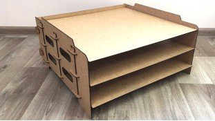 Стелаж для сушіння на 3 полиці, двп