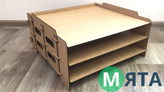 Стелаж для сушіння на 3 полиці, двп