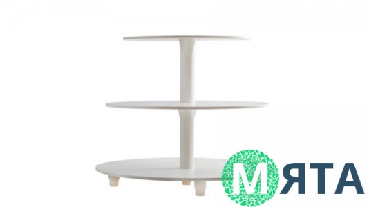 Стійка для торта 3-ярусна