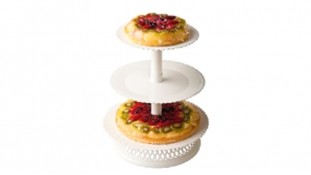 Стійка для торта та десертів 3-ярусна