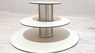 Стійка під десерти кругла, двп