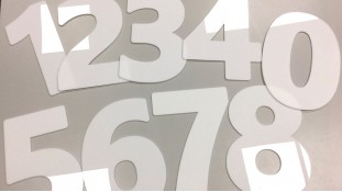 Трафарет для торта Цифра, Акрил