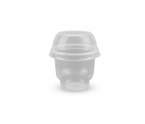 Склянка-креманка з кришкою 200 мл