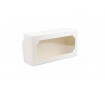 Коробка для рулету, Біла 15х30х9 см