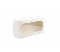 Коробка для рулету, Біла 15х30х9 см