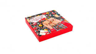 Коробка на 16 цукерок, Новорічний Подарунок