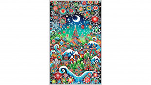 Пакет Новорічний №15, 25х40 см