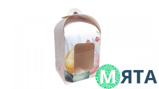 Коробка для паски 12х12х15 см