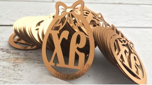 Бірка ХВ, картон золото/срібло