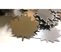 Бірка Кленовий лист, картон