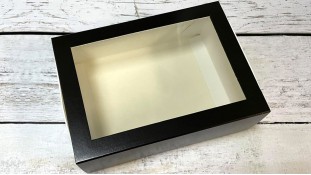 Коробка 11,5 х15, 5х5 см, чорна