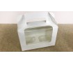 Коробка 16х8х10,5 (2 капкейки) з ручкою