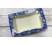 Коробка 20х30х3, Синя сніжинка