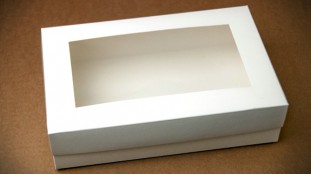 Коробка для еклерів, зефіру, печива