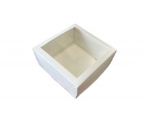 Коробка для бенто 15х15х7 см, Біла