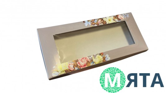 Коробка для пряників 12х28 см, Весняна