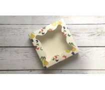 Коробка для пряників, 15х15 см, Метелики-Квіти