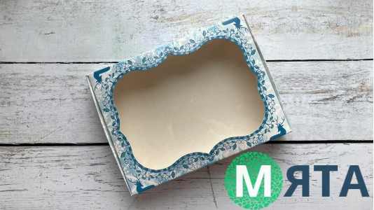 Коробка для пряників 15х20 см, Олені