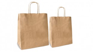 Крафтові пакети із ручками