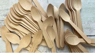 Дерев'яна ложка для Бенто торта, 11 см