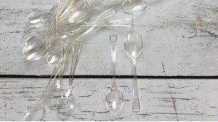 Ложка десертна одноразова