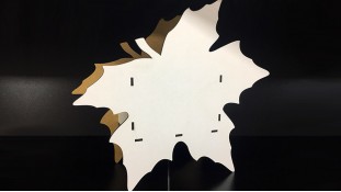 Дерев'яна коробка Кленовий Листик