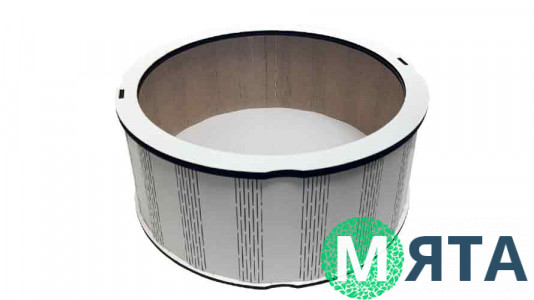 Шляпна коробка 25 см, двп