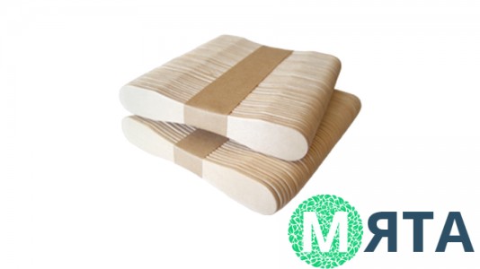 Палички для морозива Весло, 50 шт