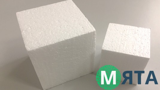 Пінопластові кубики