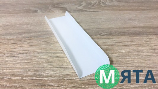 Підкладка під еклери 16х4 см, біла