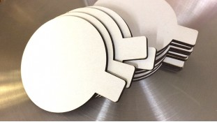 Підставка під тістечко з ручкою, ДВП