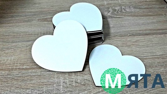 Підставка під тістечко Серце, двп