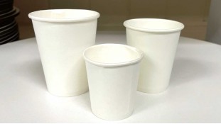 Стаканчики паперові, Білі