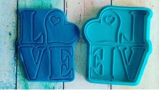 Вирубка Love з серцем 2