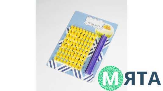 Набір кондитерських вирубок. Літери та цифри