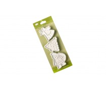 Вирубки Новорічні, 3 штуки