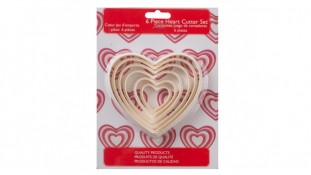 Вирубка Серце, 6 штук