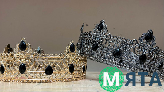 Корона для торта чоловіча, 16 см